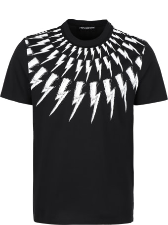 Neil Barrett Printed Cotton T-shirt