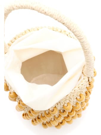 Sensi Studio Mini Wicker Bucket Bag
