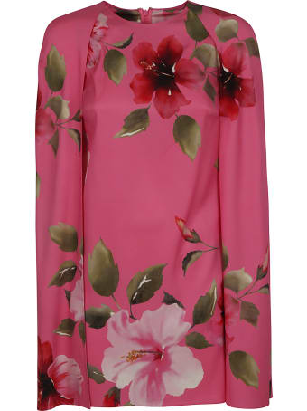 Valentino Floral Print Short Dress