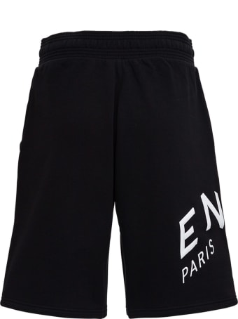 Givenchy Refracted Bermuda In Jersey With Logo Print