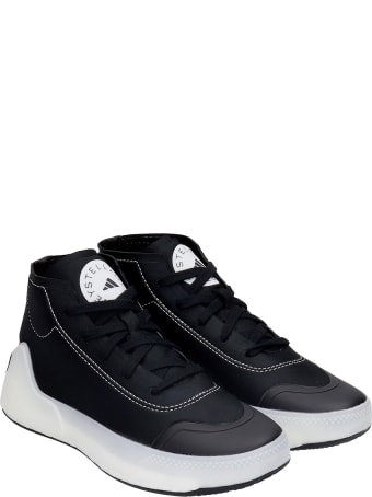 Adidas by Stella McCartney Asmc Treino Md Sneakers In Black Synthetic Fibers
