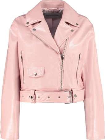 STAND STUDIO Selena Faux Leather Biker Jacket