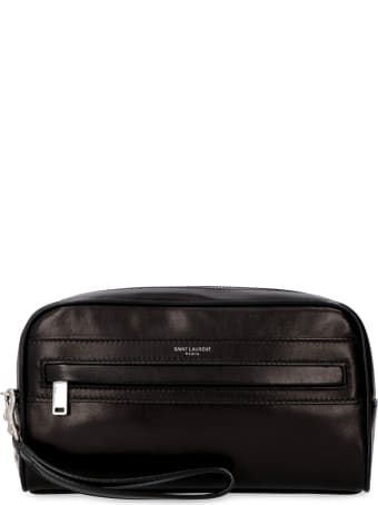Saint Laurent Leather Clutch