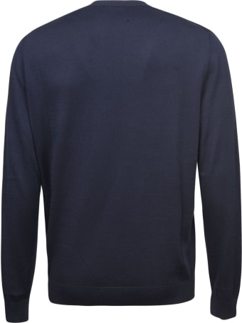 Malo Plain Ribbed Sweatshirt