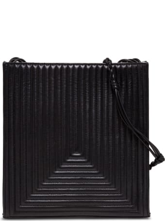 Jil Sander Tangle Crossbody Bag In Quilted Leather