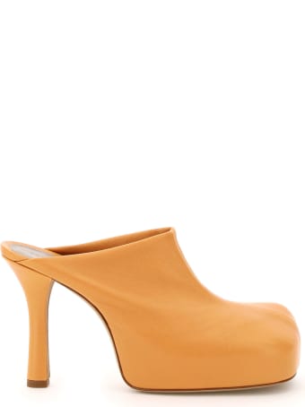 Bottega Veneta Bv Bold Stretch Nappa Mules