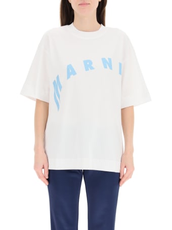 Marni Oversized T-shirt With Logo