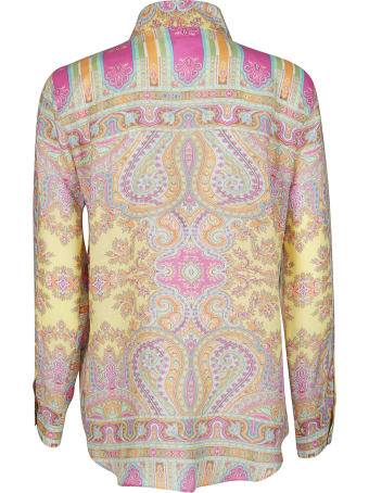 Etro Pink Ramie Shirt