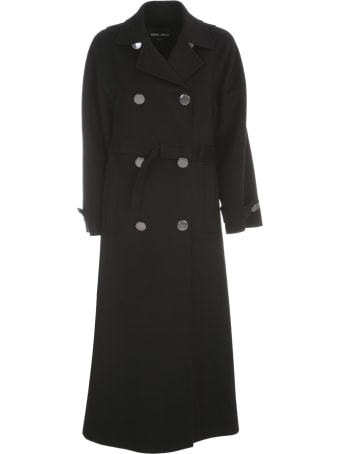 Giorgio Armani Cashmere Double Breasted Coat