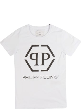 Philipp Plein Junior Ss Philipp Plein Tm Round Neck T-shirt