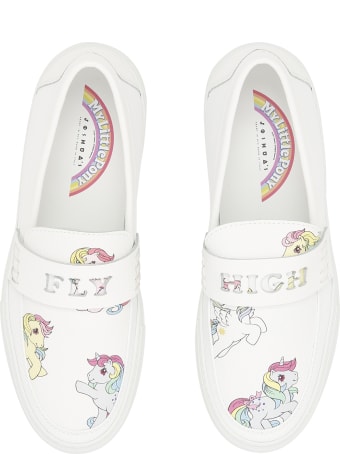 Joshua Sanders Fly High Leather Sneakers