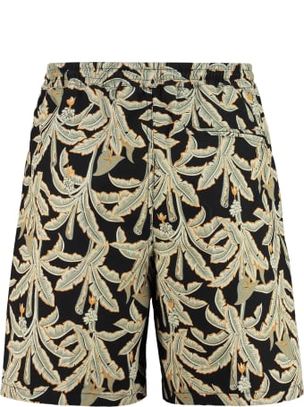 Department 5 Collins Printed Cotton Bermuda Shorts