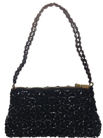 Shrimps Dawson Structured Flower Beaded Bag