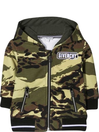 Givenchy Camouflage Print Sweatshirt