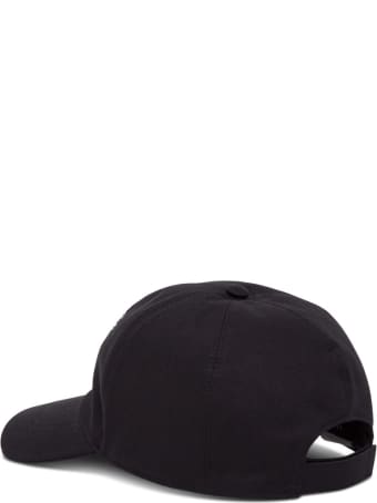 Versace Jersey Hat With Medusa Embroidery
