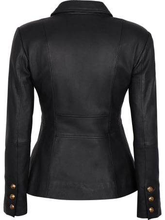 Pinko Ercole Leather Jacket