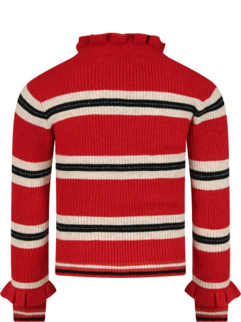 Catimini Multicolor Sweater For Girl