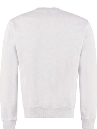 Ami Alexandre Mattiussi Cotton Crew-neck Sweatshirt