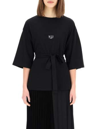 N.21 Belted Kimono T-shirt