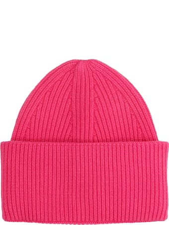 Laneus Hats In Rose-pink Cashmere