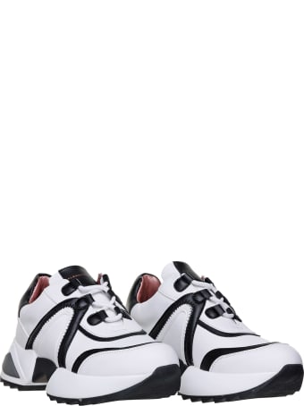 Alexander Smith London Alexander Smith Marble White Sneakers