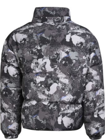 Marcelo Burlon County Camou Cut-down Jacket