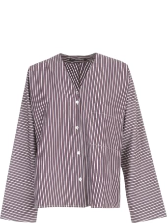 Sofie d'Hoore Oversized Armholes Shirt W/chest Pocket