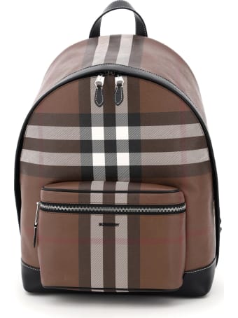 Burberry Jett Tartan Backpack