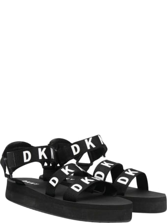 DKNY Black Sandals