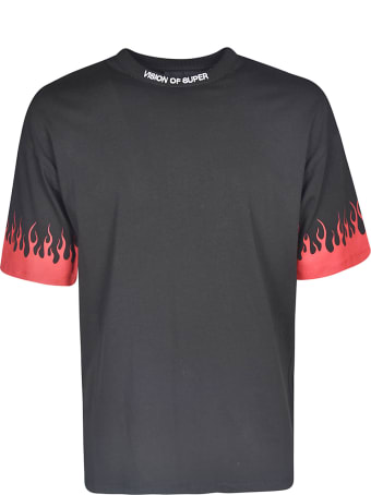 Vision of Super Flame Sleeve T-shirt