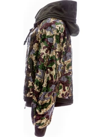 Mr & Mrs Italy Audrey Tritto Capsule Woman Bomber With Paillettes