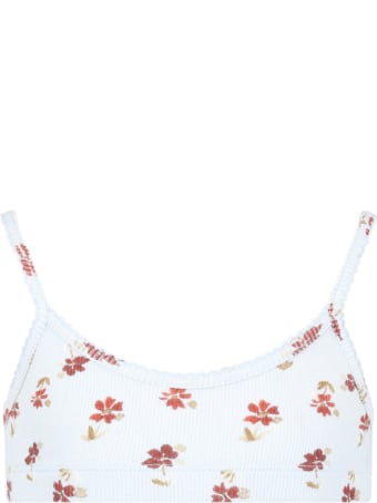 The New Society Light Blue ''marl'' Top For Girl