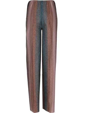Circus Hotel Lurex Wide Pants