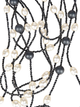Maria Calderara Bead Embellished Necklace
