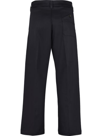 Department 5 Due High-rise Cotton Trousers