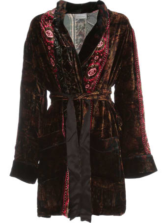 Pierre-Louis Mascia Short Printed Kimono