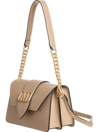 Marc Ellis Kourtney Shoulder Bag In Beige Leather
