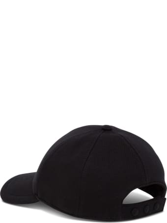Burberry Cotton Hat With Logo Embroidery
