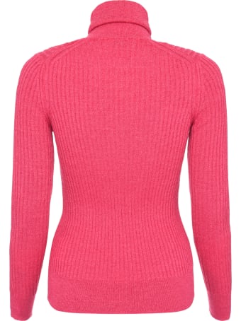 Moncler Ribbed Knit Turtleneck Pullover