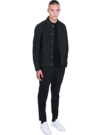 Theory Hilles Knitwear In Black Cashmere