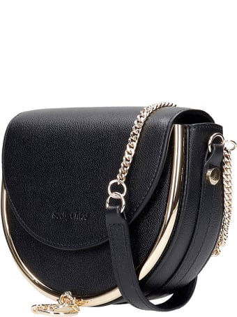 See by Chloé Mara Small Shoulder Bag In Black Leather