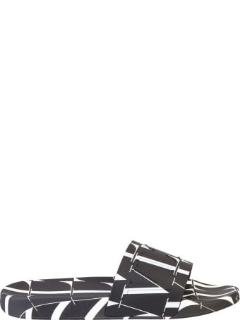 Valentino Branded Slide Sandals