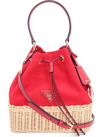 Prada Cotton Tote Bag