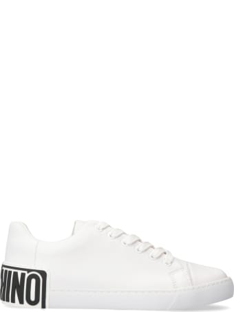 Moschino Leather Low-top Sneakers
