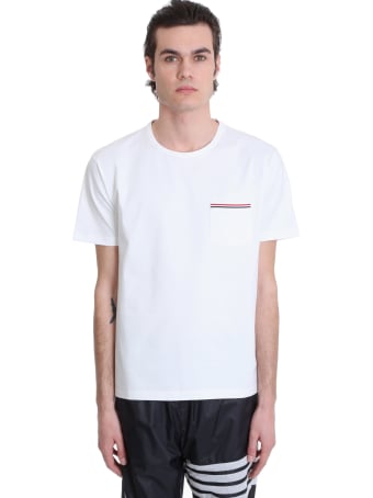 Thom Browne T-shirt In White Cotton