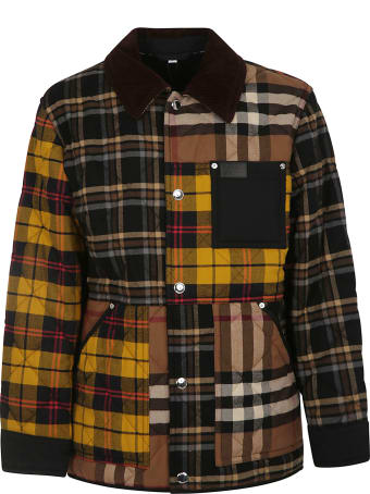 Burberry Check Buttoned Jacket
