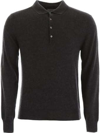 CC Collection Corneliani Cashmere Polo Shirt