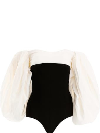 A.W.A.K.E. Mode Two-tone Bodysuit Top