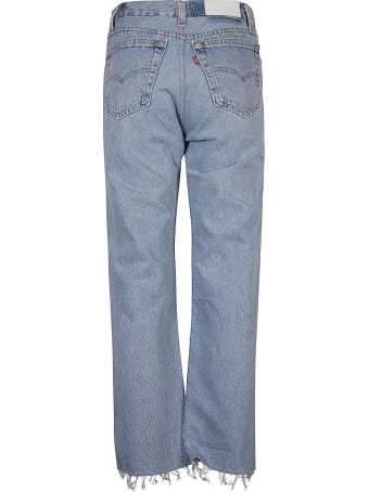 RE/DONE Ultra High Rise Stove Pipe Jeans