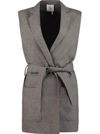 Agnona Belted Long Vest